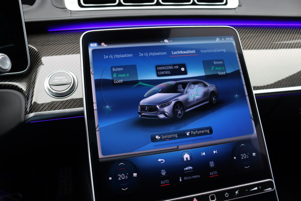 Mercedes-Benz S-Klasse AMG 63 S E Performance Aut9 | 802pk | Achterasbesturing | Distronic+ | Carbon | HUD | Chauffeurspakket | Entertainmentpakket Achter | Stoelventilatie V+A | Vlakkenverwarming | Zonweringspakket |