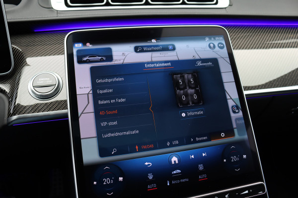 Mercedes-Benz S-Klasse AMG 63 S E Performance Aut9 | 802pk | Achterasbesturing | Distronic+ | Carbon | HUD | Chauffeurspakket | Entertainmentpakket Achter | Stoelventilatie V+A | Vlakkenverwarming | Zonweringspakket |