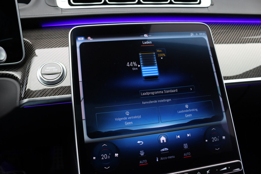 Mercedes-Benz S-Klasse AMG 63 S E Performance Aut9 | 802pk | Achterasbesturing | Distronic+ | Carbon | HUD | Chauffeurspakket | Entertainmentpakket Achter | Stoelventilatie V+A | Vlakkenverwarming | Zonweringspakket |