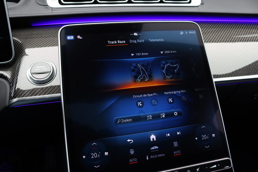 Mercedes-Benz S-Klasse AMG 63 S E Performance Aut9 | 802pk | Achterasbesturing | Distronic+ | Carbon | HUD | Chauffeurspakket | Entertainmentpakket Achter | Stoelventilatie V+A | Vlakkenverwarming | Zonweringspakket |