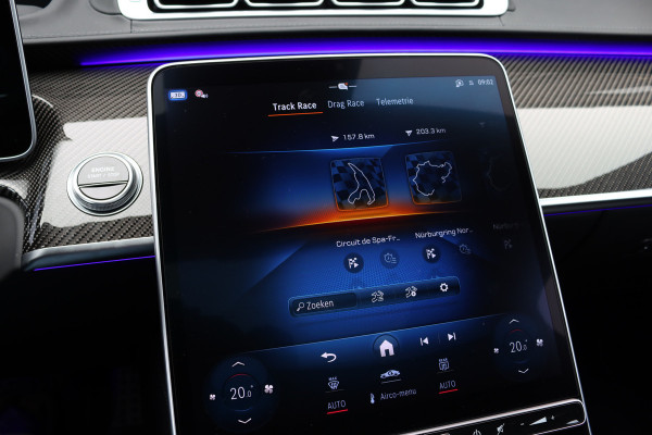 Mercedes-Benz S-Klasse AMG 63 S E Performance Aut9 | 802pk | Achterasbesturing | Distronic+ | Carbon | HUD | Chauffeurspakket | Entertainmentpakket Achter | Stoelventilatie V+A | Vlakkenverwarming | Zonweringspakket |