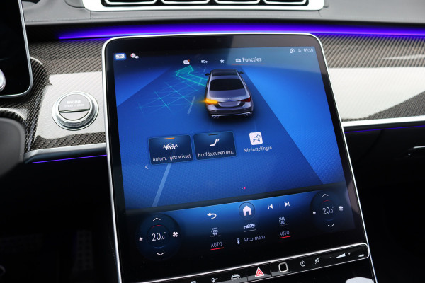 Mercedes-Benz S-Klasse AMG 63 S E Performance Aut9 | 802pk | Achterasbesturing | Distronic+ | Carbon | HUD | Chauffeurspakket | Entertainmentpakket Achter | Stoelventilatie V+A | Vlakkenverwarming | Zonweringspakket |