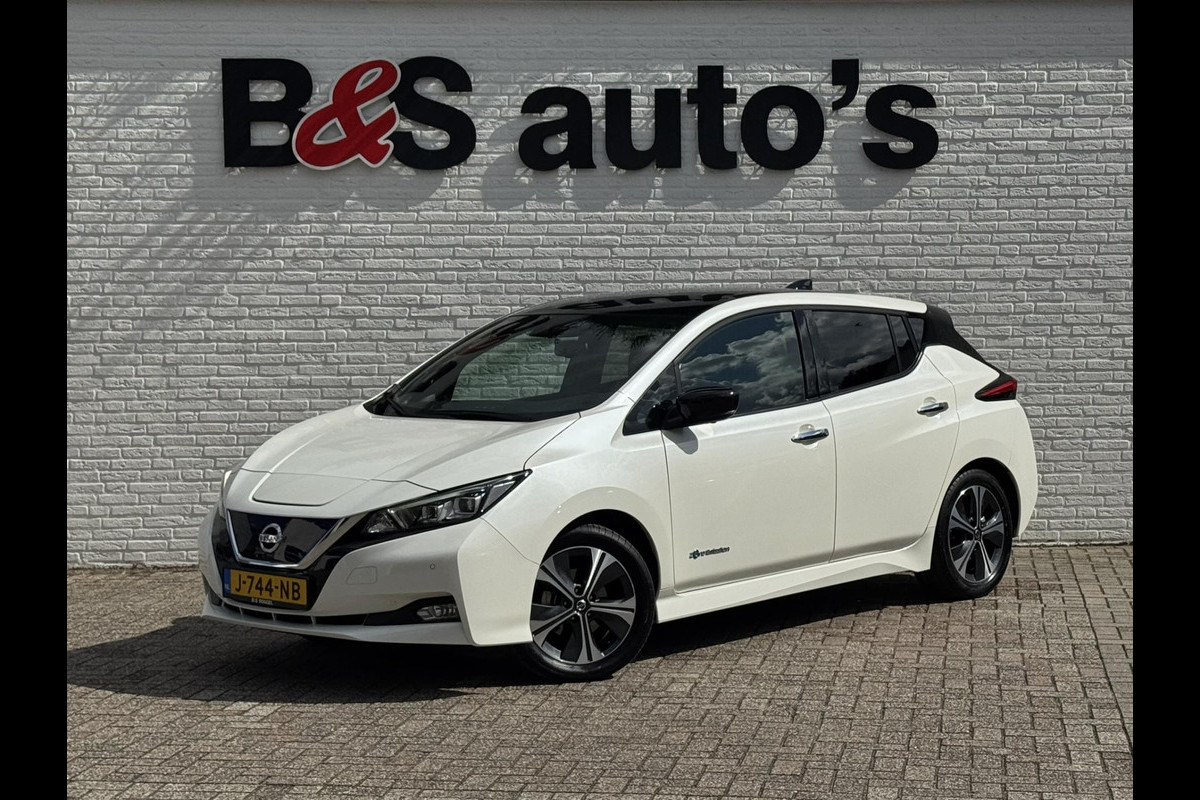 Nissan Leaf Tekna 40 kWh Leder Camera Carplay Adaptive cruise Navigatie