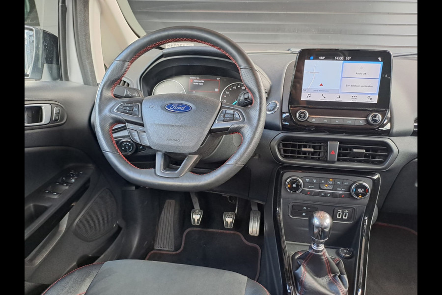 Ford EcoSport 1.0 EcoBoost ST-Line | Airco | Trekhaak | Stoel- en stuurverwarming | Xenon | App-connect |