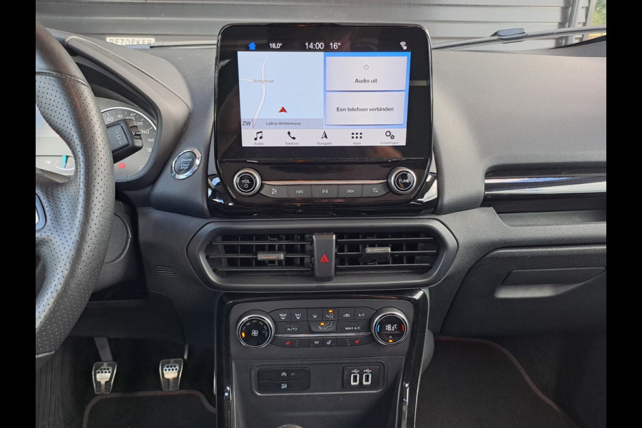 Ford EcoSport 1.0 EcoBoost ST-Line | Airco | Trekhaak | Stoel- en stuurverwarming | Xenon | App-connect |