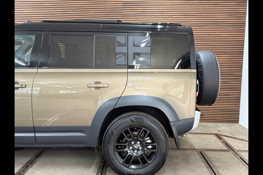 Land Rover Defender 110 2.0 D200 110 | Pano | PPF | Meridian | Trekhaak | Carplay