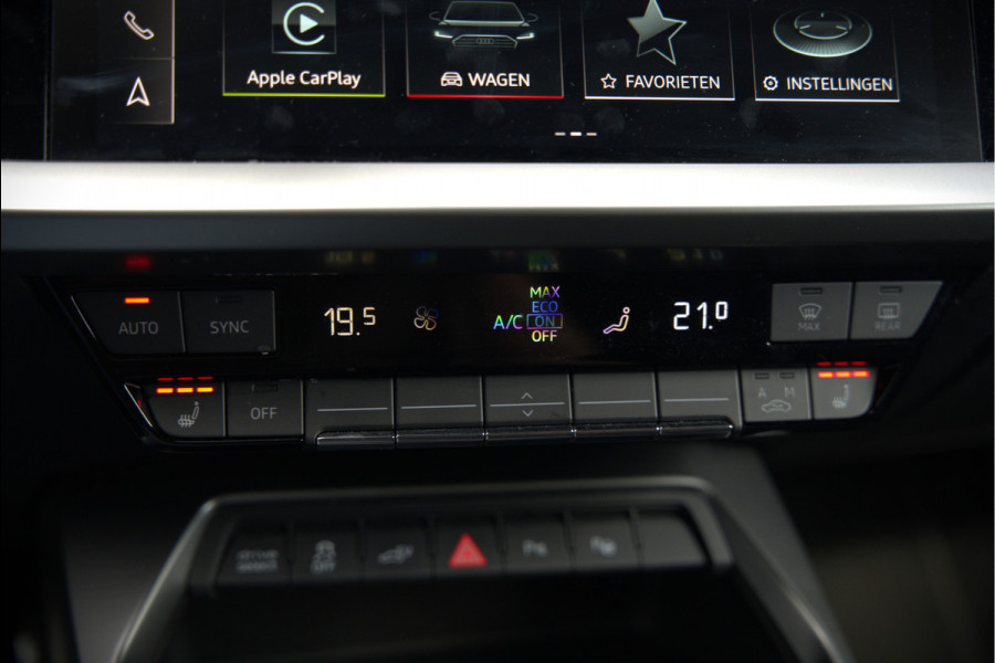 Audi A3 Sportback 45 TFSI e S edition Competition | S-Line | RS Seats | Stoelverwarming | Camera | Navigatie | Cruise Control | LED | Keyless | Virtual Cockpit | Apple Carplay | Parkeersensoren |