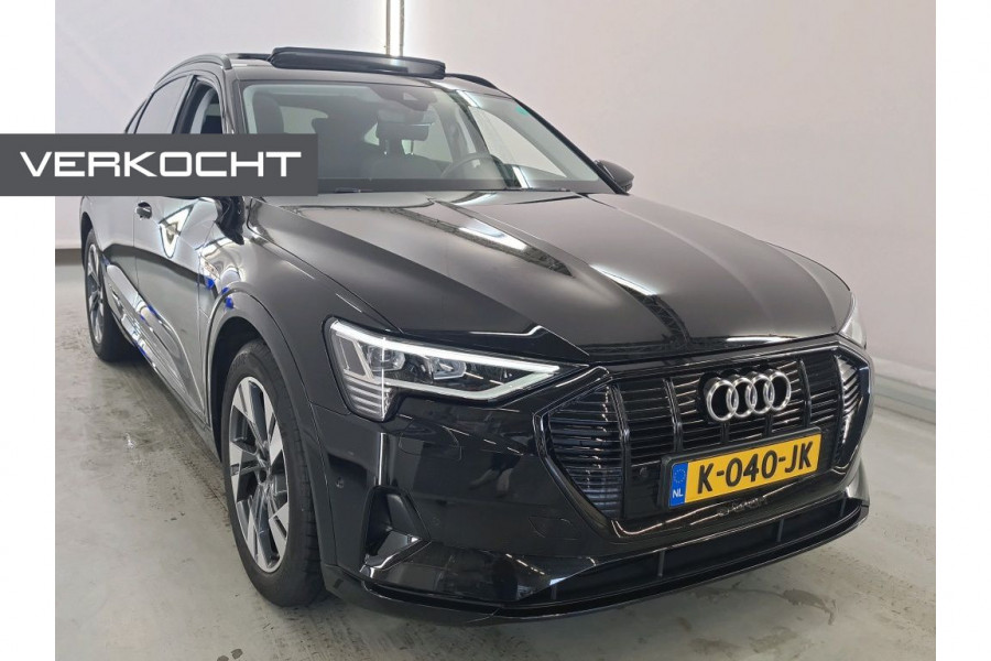 Audi e-tron Sportback 50 quattro Business edition Plus 71 kWh | Black Edition | Panoramadak | Memory Seats | Luchtvering | Adaptive Cruise Control | Apple Carplay | Keyless | Matrix LED | Leder | Stoelverwarming | NAP |