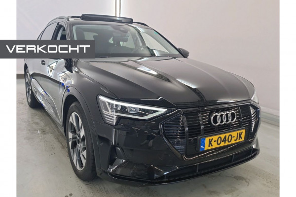 Audi e-tron Sportback 50 quattro Business edition Plus 71 kWh | Black Edition | Panoramadak | Memory Seats | Luchtvering | Adaptive Cruise Control | Apple Carplay | Keyless | Matrix LED | Leder | Stoelverwarming | NAP |