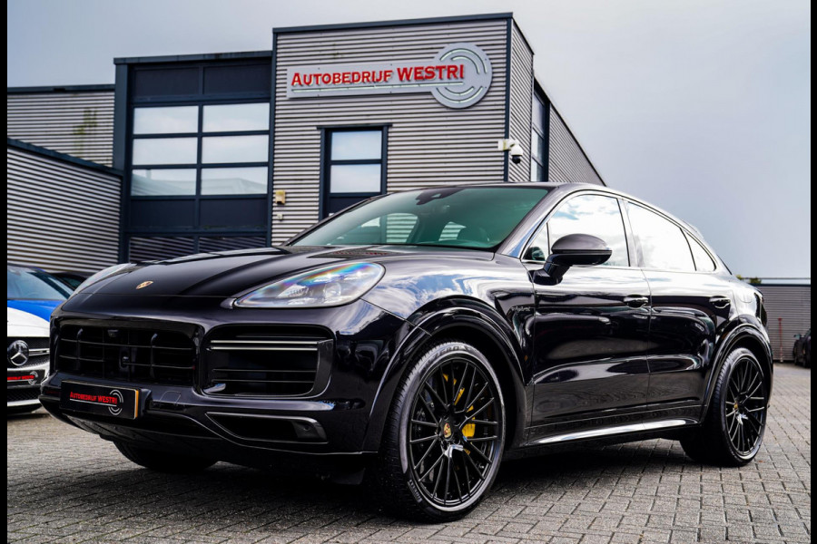 Porsche Cayenne Coupé 4.0 Turbo S E-Hybrid | Origineel NL | Dealer onderhouden | Keramisch | Achterasbesturing | Burmester | ACC