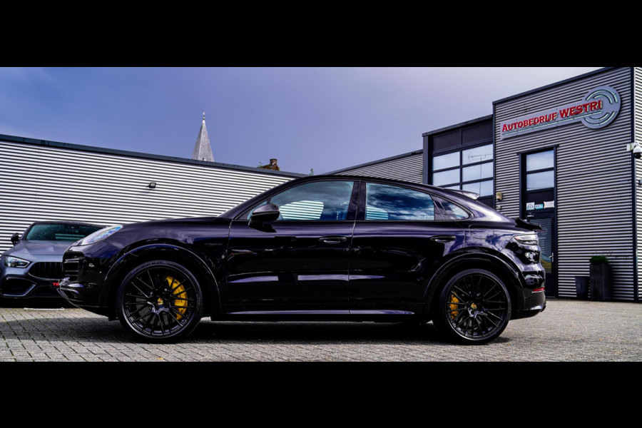 Porsche Cayenne Coupé 4.0 Turbo S E-Hybrid | Origineel NL | Dealer onderhouden | Keramisch | Achterasbesturing | Burmester | ACC
