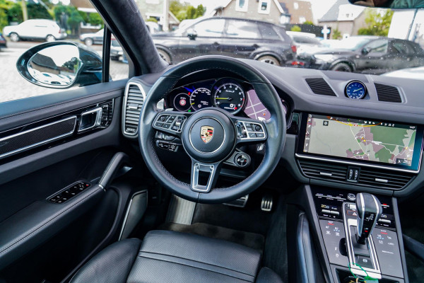 Porsche Cayenne Coupé 4.0 Turbo S E-Hybrid | Origineel NL | Dealer onderhouden | Keramisch | Achterasbesturing | Burmester | ACC