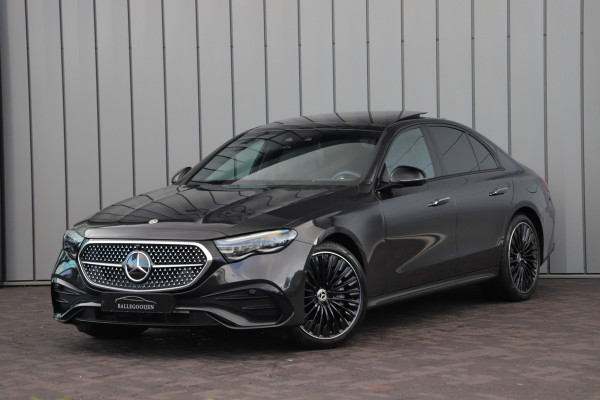 Mercedes-Benz E-Klasse 400e AMG 4-Matic | 381PK | Luchtvering | Achterasbesturing | Massage | Burmester 4D | Keyles-go | Head-up | Sfeerverlichting | H