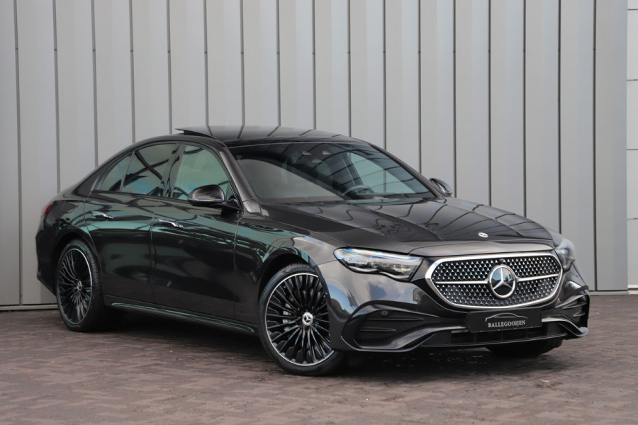 Mercedes-Benz E-Klasse 400e AMG 4-Matic | 381PK | Luchtvering | Achterasbesturing | Massage | Burmester 4D | Keyles-go | Head-up | Sfeerverlichting | H