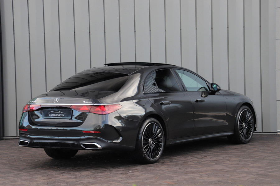 Mercedes-Benz E-Klasse 400e AMG 4-Matic | 381PK | Luchtvering | Achterasbesturing | Massage | Burmester 4D | Keyles-go | Head-up | Sfeerverlichting | H