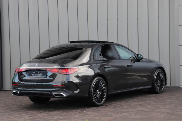 Mercedes-Benz E-Klasse 400e AMG 4-Matic | 381PK | Luchtvering | Achterasbesturing | Massage | Burmester 4D | Keyles-go | Head-up | Sfeerverlichting | H