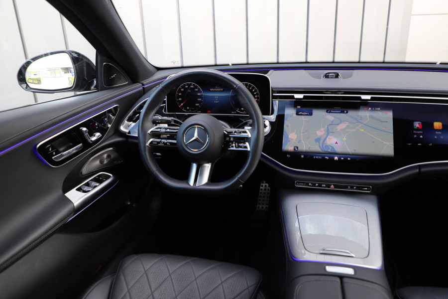 Mercedes-Benz E-Klasse 400e AMG 4-Matic | 381PK | Luchtvering | Achterasbesturing | Massage | Burmester 4D | Keyles-go | Head-up | Sfeerverlichting | H