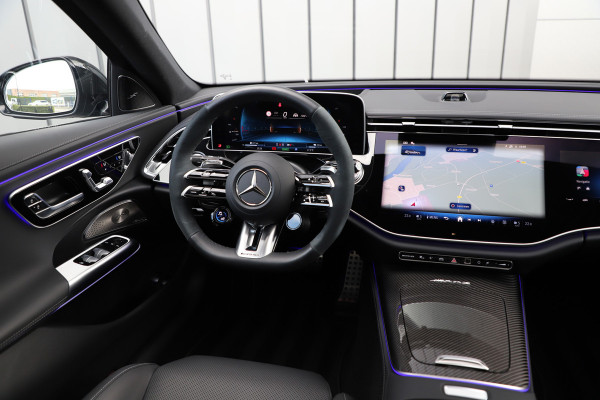 Mercedes-Benz E-Klasse Estate AMG 53 Hybrid 4-MATIC+ | 612PK | Luchtvering | Achterasbesturing | Head-up | Carbon | Burmester 4D | Keyles-go | Sfeerver