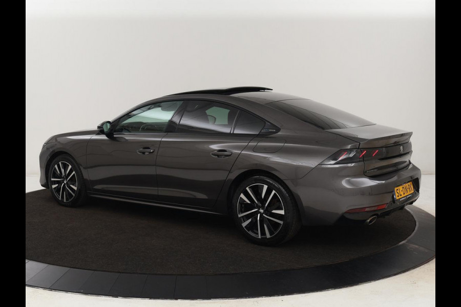 Peugeot 508 1.6 PureTech Blue Lease GT | Panoramadak | Trekhaak | Automaat | 360 Camera | Navigatie | Adaptive Cruise | PHEV | Lane assist | Stoelverwarming | Carplay | Focal audio | Leder| Pilot assist | LED | Getint glas