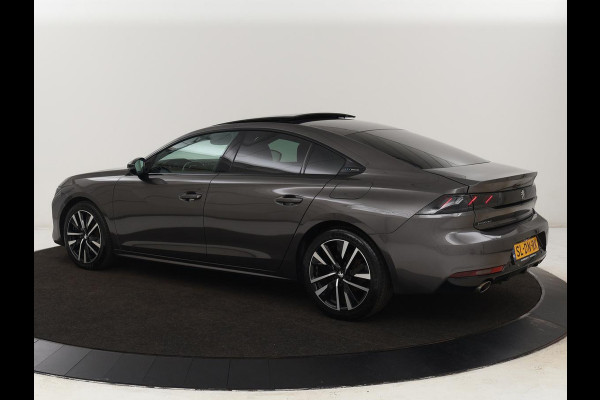 Peugeot 508 1.6 PureTech Blue Lease GT | Panoramadak | Trekhaak | Automaat | 360 Camera | Navigatie | Adaptive Cruise | PHEV | Lane assist | Stoelverwarming | Carplay | Focal audio | Leder| Pilot assist | LED | Getint glas