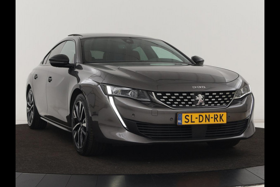 Peugeot 508 1.6 PureTech Blue Lease GT | Panoramadak | Trekhaak | Automaat | 360 Camera | Navigatie | Adaptive Cruise | PHEV | Lane assist | Stoelverwarming | Carplay | Focal audio | Leder| Pilot assist | LED | Getint glas