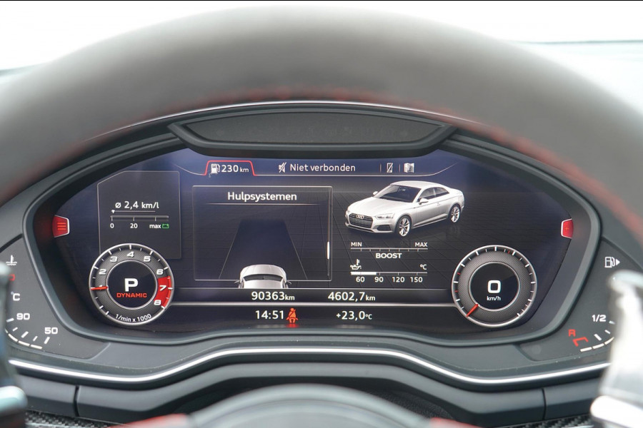 Audi RS5 Coupé 2.9 TFSI quattro / Org. NL / Pano / Head-Up / B&O / Side-Assist / Memory Seat / Carbon inleg