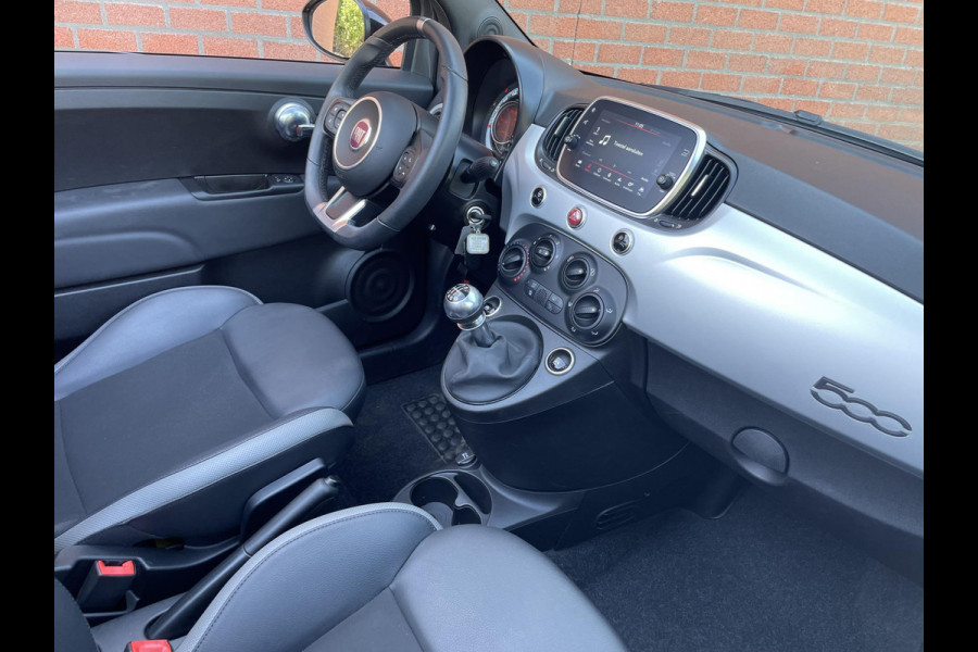 Fiat 500C 1.0 70pk Hybrid Connect Navigatie Apple Carplay/Android Auto Airco Cruise Control