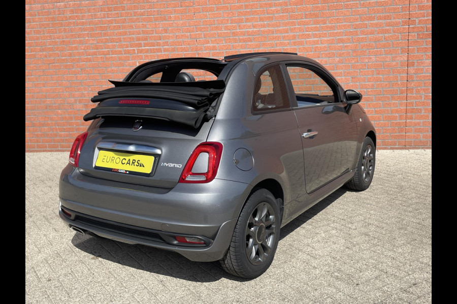 Fiat 500C 1.0 70pk Hybrid Connect Navigatie Apple Carplay/Android Auto Airco Cruise Control