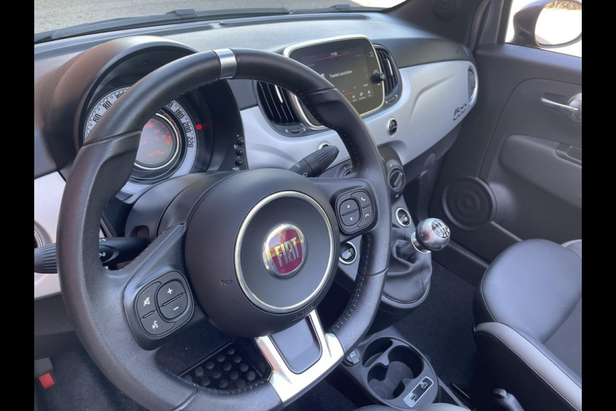 Fiat 500C 1.0 70pk Hybrid Connect Navigatie Apple Carplay/Android Auto Airco Cruise Control