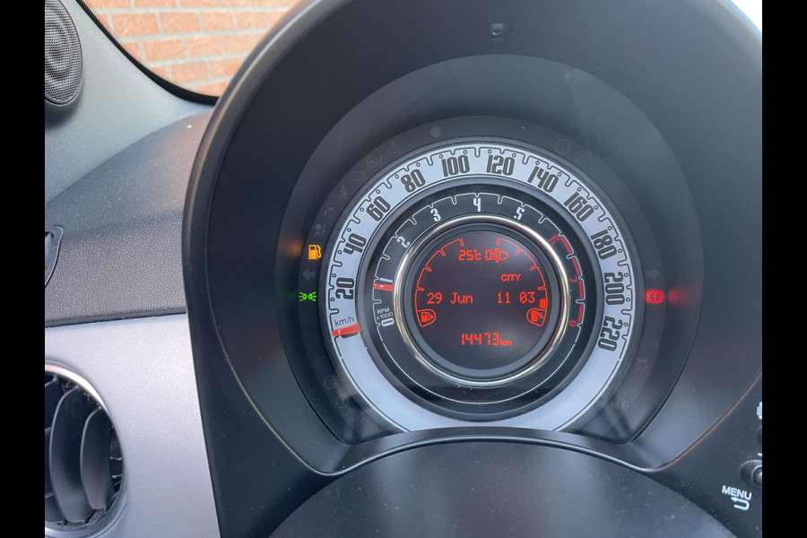 Fiat 500C 1.0 70pk Hybrid Connect Navigatie Apple Carplay/Android Auto Airco Cruise Control