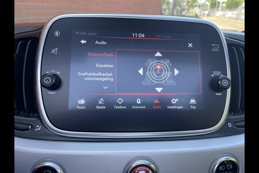 Fiat 500C 1.0 70pk Hybrid Connect Navigatie Apple Carplay/Android Auto Airco Cruise Control