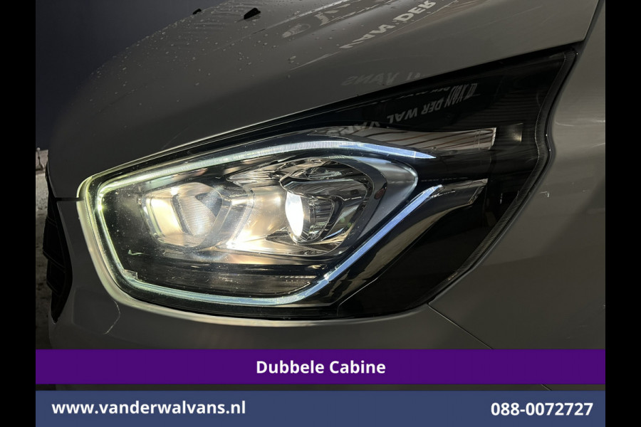Ford Transit Custom 2.0 TDCI 131pk Automaat L2H1 Dubbele Cabine Euro6 Airco | 5-zits | Camera | Navigatie LED, Cruiscontrol, Stoelverwarming, Verwarmde Voorruit, Parkeersensoren