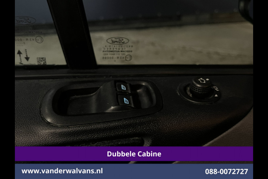 Ford Transit Custom 2.0 TDCI 131pk Automaat L2H1 Dubbele Cabine Euro6 Airco | 5-zits | Camera | Navigatie LED, Cruiscontrol, Stoelverwarming, Verwarmde Voorruit, Parkeersensoren