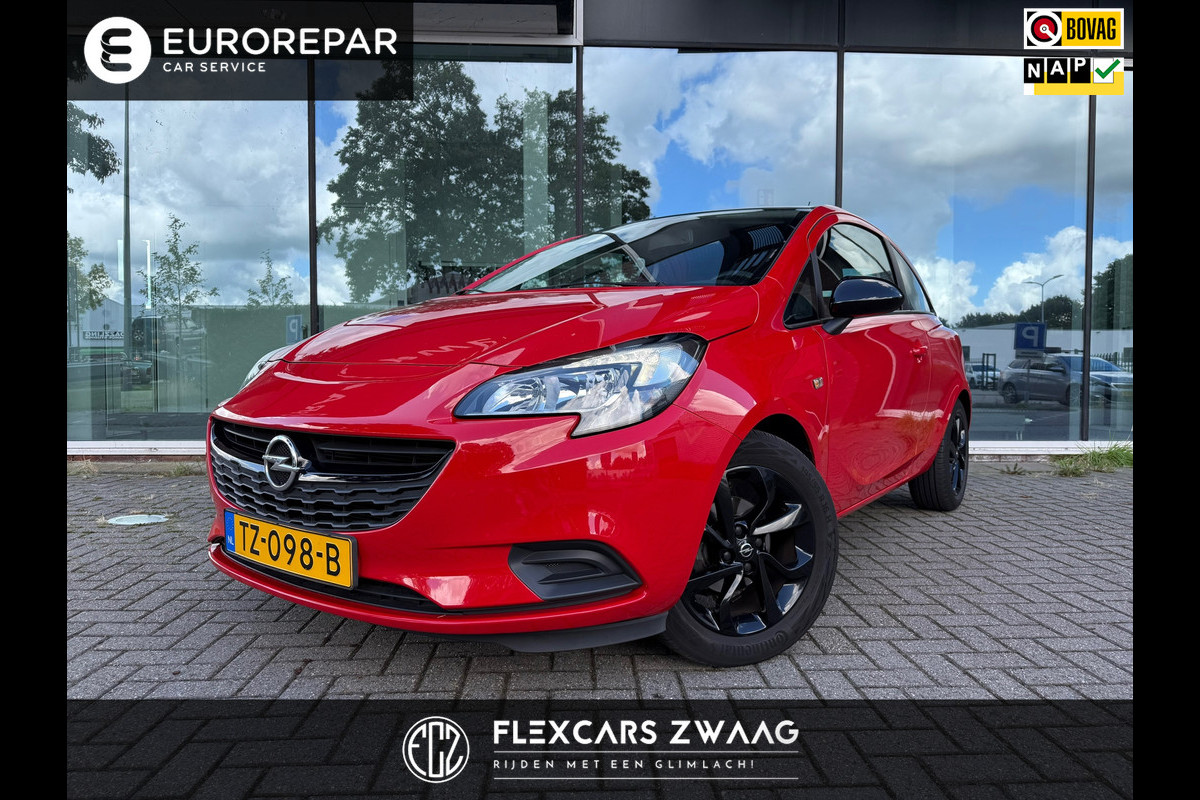 Opel Corsa 1.4 Black Edition - Navi - Parkeerhulp - Airco - Org.NL