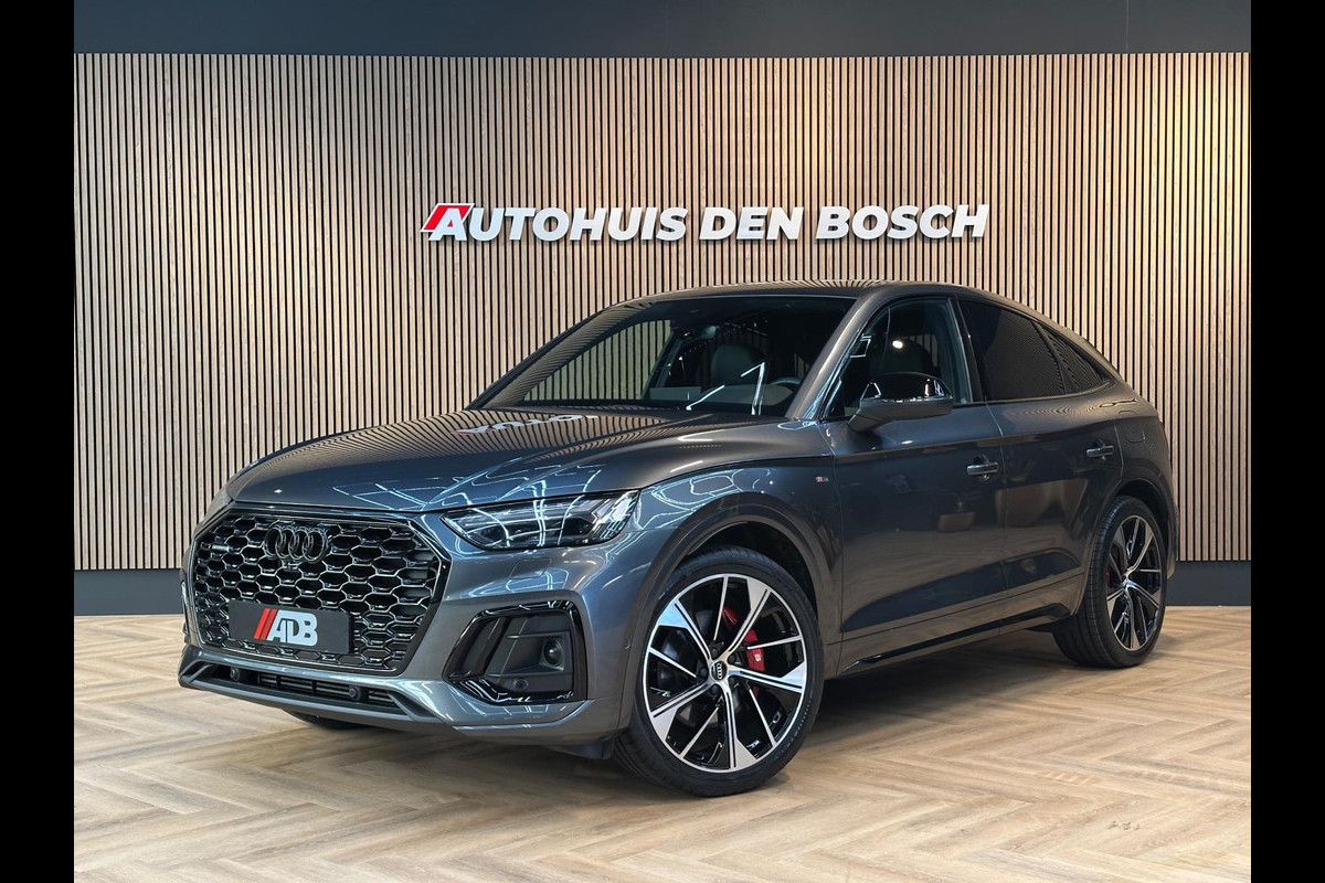 Audi Q5 Sportback 55 TFSI e Quattro S Line 367PK. Lucht - B&O Audi Q5 Sportback 55 TFSI e Quattro S Line 367PK. Lucht - B&O