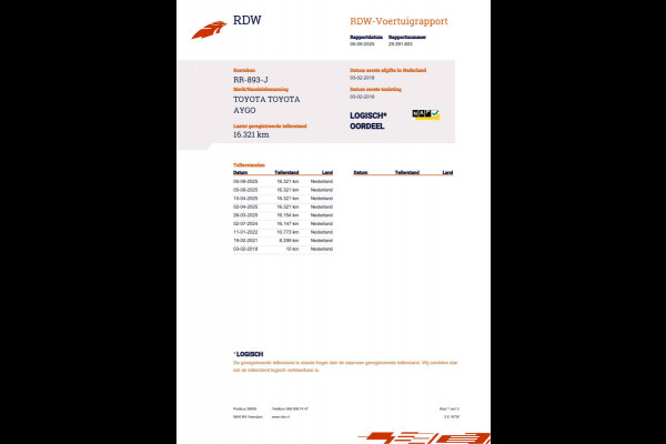 Toyota Aygo 1.0 VVT-i 70pk x-fun NL-Auto NAP 16321km Airco CPV El. Ramen LED 1e Eigenaar