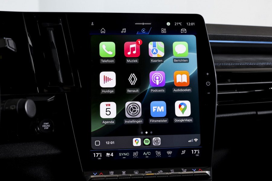 Renault Austral 1.2 E-Tech full hybrid 200 techno esprit Alpine | Dig. Cockpit | Adapt. Cruise | Stoel-+Voorruitverw. | PDC | Camera | NAV + App. Connect | ECC | DAB | LM 20" | 7621