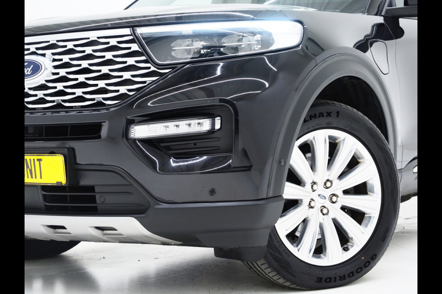 Ford Explorer 3.0 V6 EcoBoost PHEV Platinum 7P | Panoramadak | Trekhaak | B&O | Massage | 360 | Keyless | Adaptive Cruise