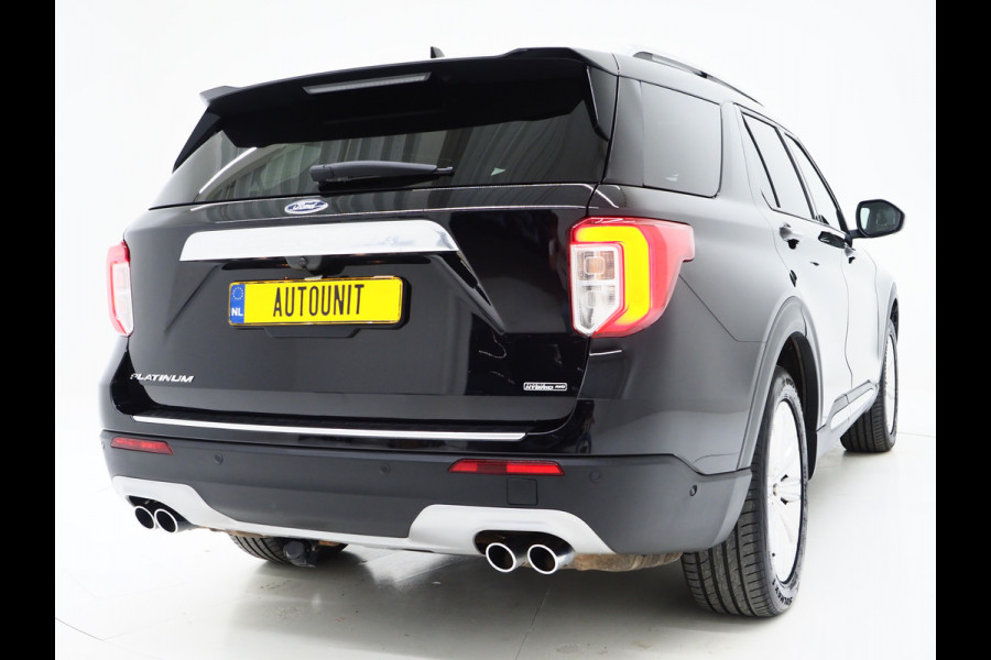 Ford Explorer 3.0 V6 EcoBoost PHEV Platinum 7P | Panoramadak | Trekhaak | B&O | Massage | 360 | Keyless | Adaptive Cruise