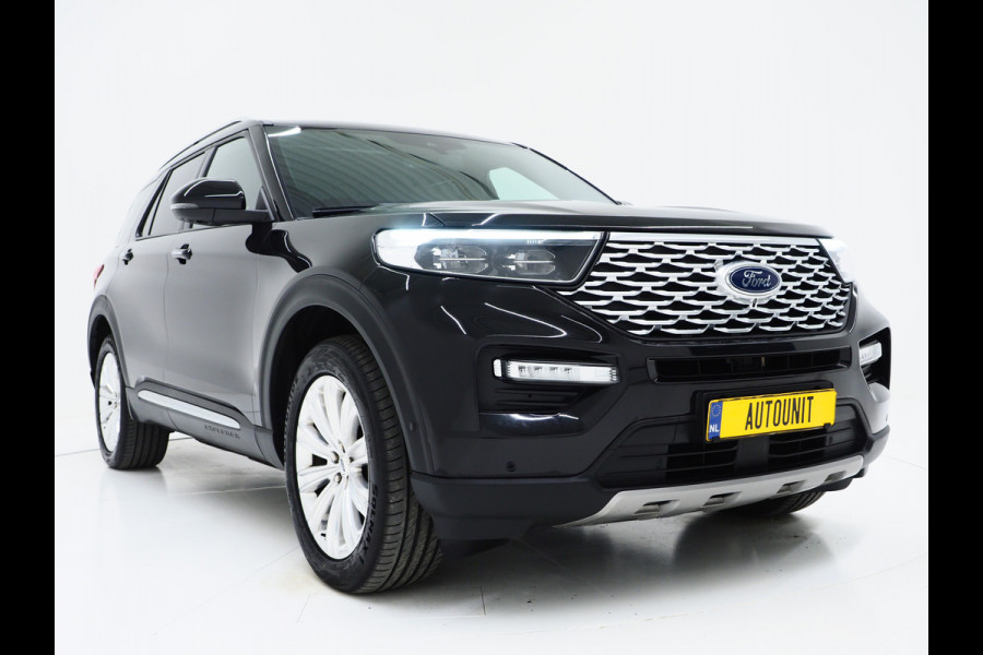 Ford Explorer 3.0 V6 EcoBoost PHEV Platinum 7P | Panoramadak | Trekhaak | B&O | Massage | 360 | Keyless | Adaptive Cruise