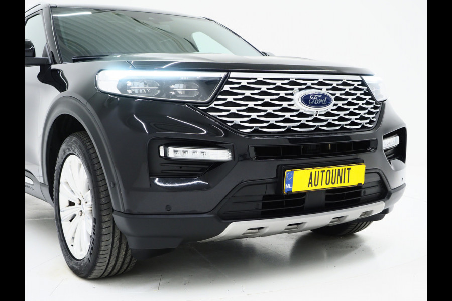 Ford Explorer 3.0 V6 EcoBoost PHEV Platinum 7P | Panoramadak | Trekhaak | B&O | Massage | 360 | Keyless | Adaptive Cruise