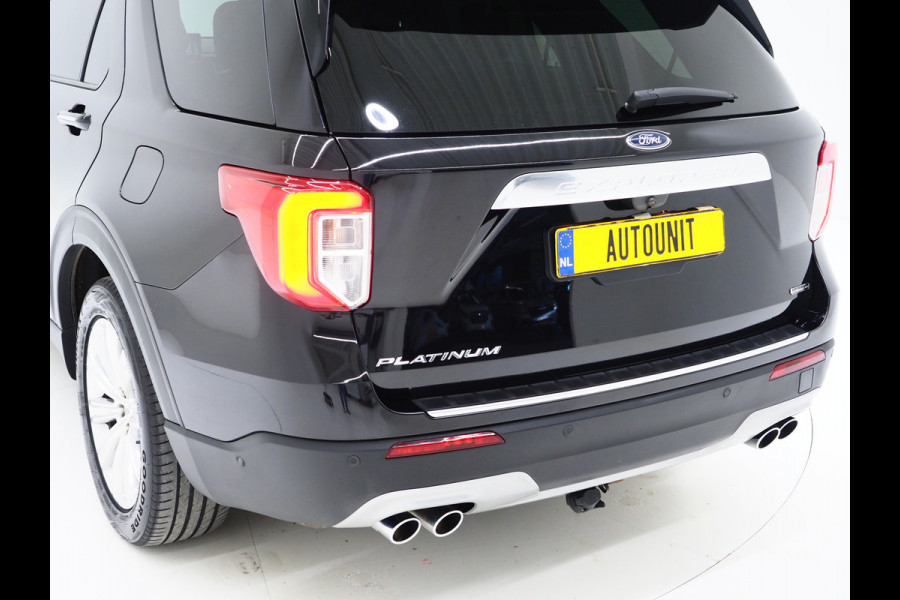 Ford Explorer 3.0 V6 EcoBoost PHEV Platinum 7P | Panoramadak | Trekhaak | B&O | Massage | 360 | Keyless | Adaptive Cruise