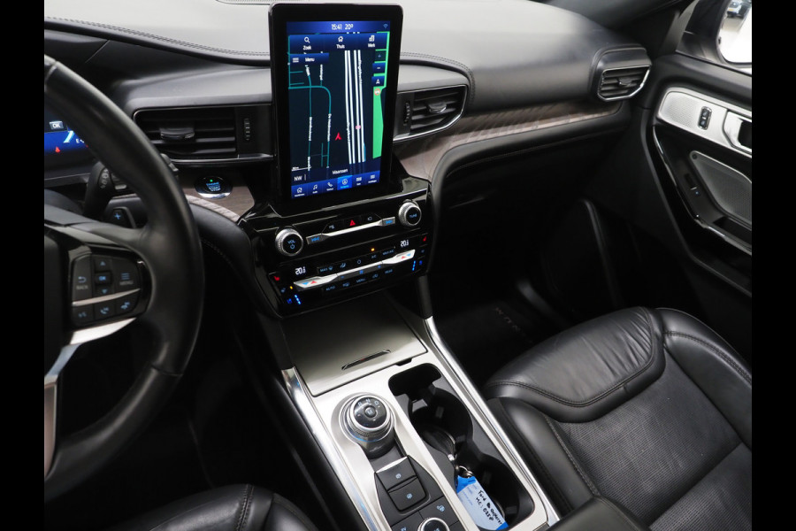 Ford Explorer 3.0 V6 EcoBoost PHEV Platinum 7P | Panoramadak | Trekhaak | B&O | Massage | 360 | Keyless | Adaptive Cruise