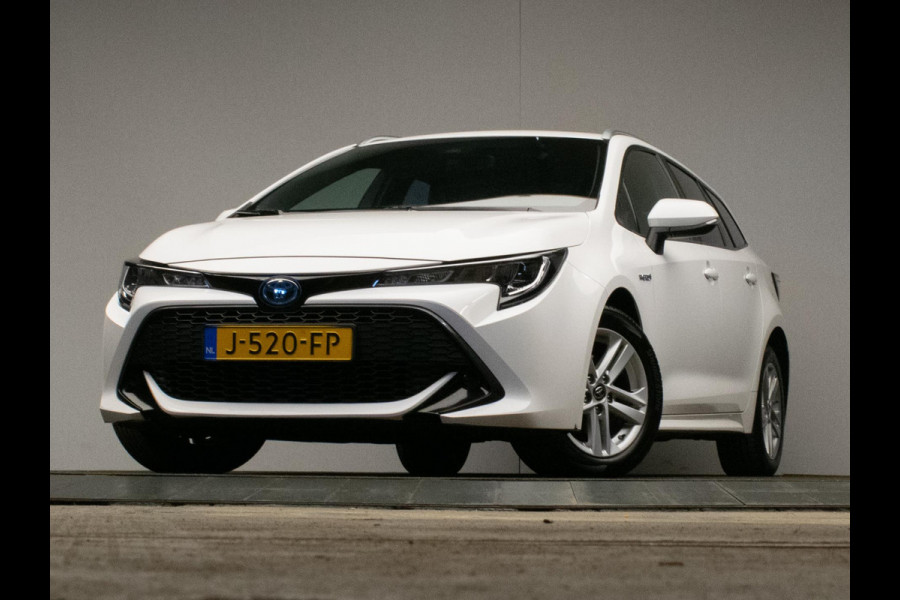 Toyota Corolla Touring Sports 1.8 Hybrid Active Sport (APPLECARPLAY,NAVI,CLIMATE,CRUISE,CAMERA,LED,KEYLESS,SPORTSTOELEN,LM VELGEN)
