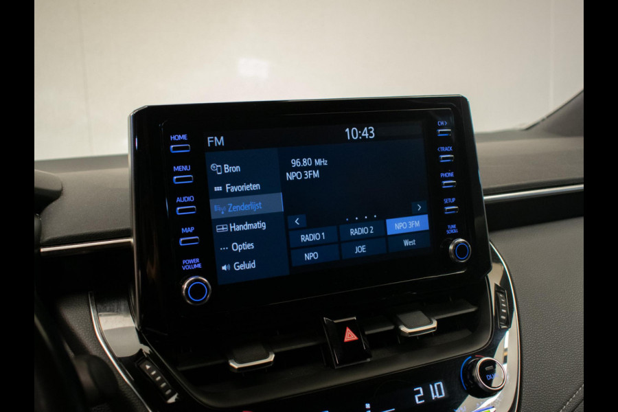 Toyota Corolla Touring Sports 1.8 Hybrid Active Sport (APPLECARPLAY,NAVI,CLIMATE,CRUISE,CAMERA,LED,KEYLESS,SPORTSTOELEN,LM VELGEN)
