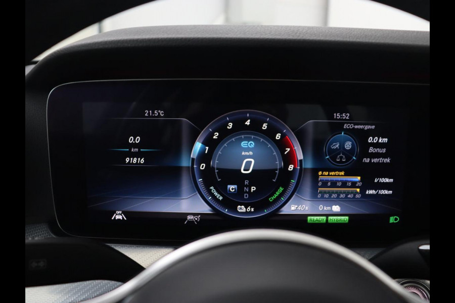 Mercedes-Benz E-Klasse 300 e 4MATIC Avantgarde | Adaptive Cruise | 360 Camera | Stoelverwarming | Carplay | Navigatie | Virtual Cockpit | Sfeerverlichting