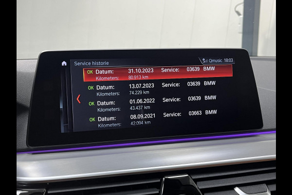 BMW 5 Serie 520D EXECUTIVE Sportline*DAKJE*CRUISE*CAM*CARPLAY