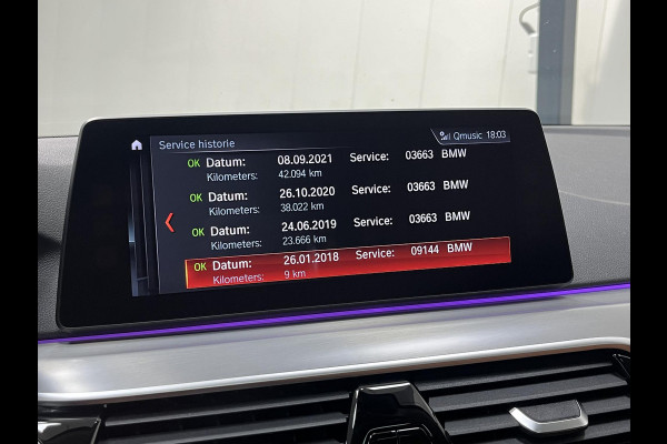 BMW 5 Serie 520D EXECUTIVE Sportline*DAKJE*CRUISE*CAM*CARPLAY
