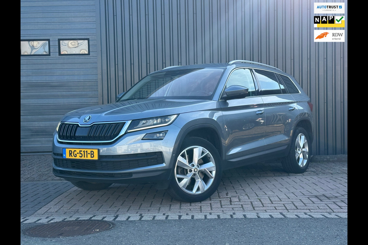 Škoda Kodiaq 2.0 TSI 4x4 Style Business 360 cam / Leer / Memo Stoel. Škoda Kodiaq 2.0 TSI 4x4 Style Business 360 cam / Leer / Memo Stoel.
