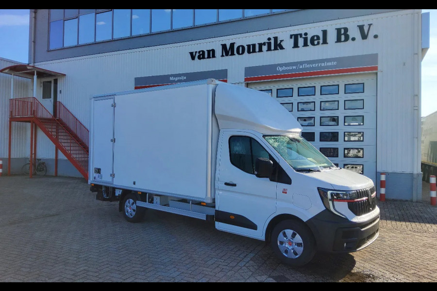 Renault Master E-TECH 87 KW FWD EL - LAADBAK + 750 KG. LAADKLEP - WIELBASIS 4.22 METER
